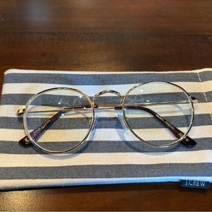 J Crew blue light blocking glasses